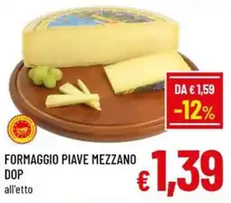 Famila Market Formaggio Piave Mezzano DOP offerta