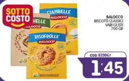 Eurocash Biscotti classici Balocco offerta