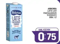 Eurocash Arborea latte UHT parzialmente scremato offerta
