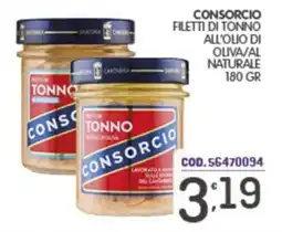 Eurocash Filetti di tonno consorcio offerta