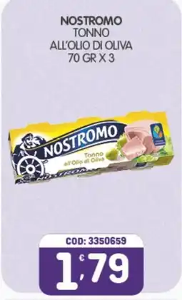 Eurocash Nostromo tonno all'olio di oliva offerta