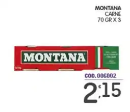 Eurocash Montana carne offerta