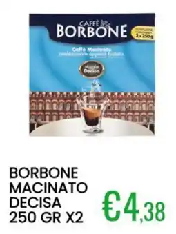 Sugros Caffè Borbone macinato decisa offerta