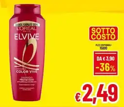 A&O L'Oréal Paris Elvive Color Vive Shampoo Protettivo offerta