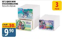 Tigros Set 3 Qbox Mini Stitch Domoliving offerta