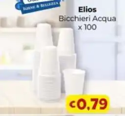 Le Bolle di Giù Giù Ellos Bicchieri Acqua offerta