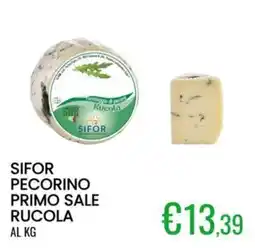 Sugros Sifor pecorino primo sale rucola offerta