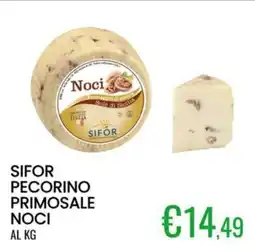 Sugros Sifor pecorino primosale noci offerta