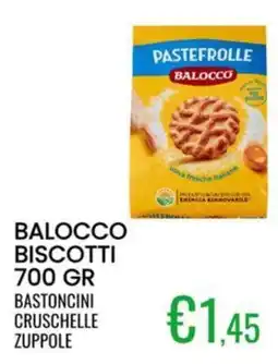 Sugros Balocco biscotti offerta