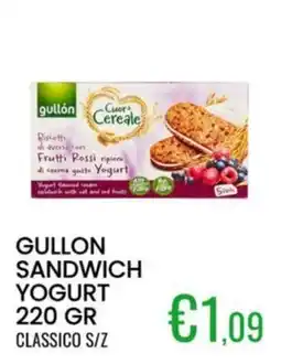 Sugros Gullón sandwich yogurt offerta
