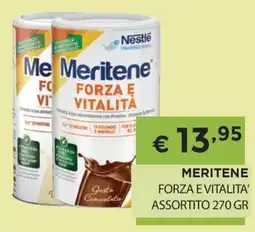 DB detersivi Meritene forza e vitalità offerta