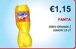 Caramico Fanta zero orange / lemon offerta