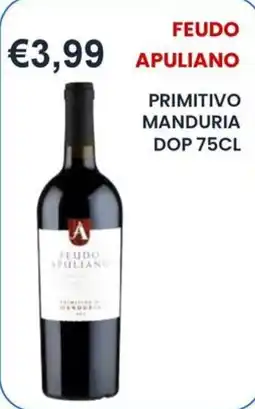 Caramico Feudo Apuliano Primitivo Manduria offerta