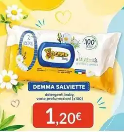 Sanitaria Demma Demma salviette detergenti baby offerta