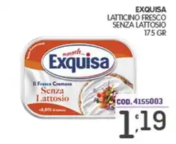Eurocash Exquisa latticino fresco senza lattosio offerta
