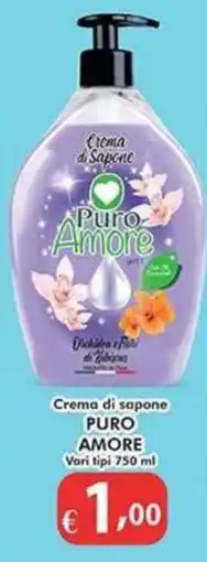 Bernava Crema di sapone Puro Amore offerta