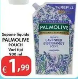 Bernava Sapone liquido Palmolive Pouch offerta