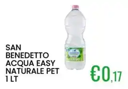 Sugros San Benedetto acqua easy naturale pet offerta