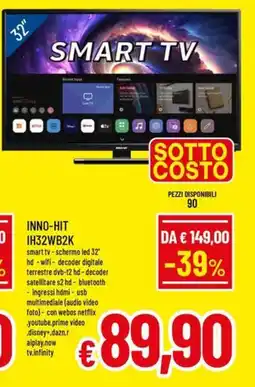 A&O INNO-HIT SMART TV offerta