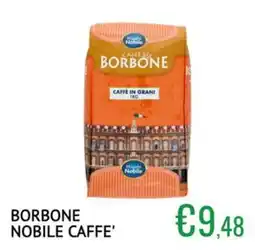 Sugros Borbone nobile caffè offerta