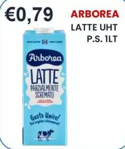 Caramico Arborea latte UHT parzialmente scremato offerta