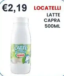 Caramico Latte di capra Locatelli offerta