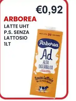 Caramico Arborea latte uht p.s. senza lattosio offerta