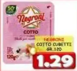 MercADone Negroni Cotto Cubette offerta