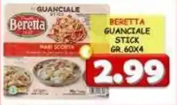 MercADone Beretta guanciale stick offerta