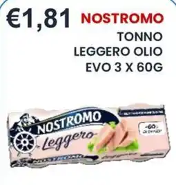 Caramico Nostromo Tonno Leggero offerta