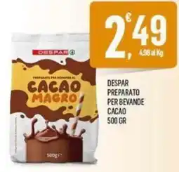 Vibian Despar preparato per bevande cacao offerta