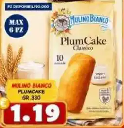 MercADone Mulino Bianco PlumCake Classico offerta