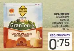 Eurocash GranTerre Grana Padano Grattugiato Fresco offerta