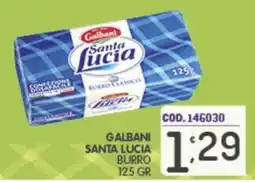 Eurocash Galbani Santa Lucia burro offerta