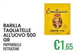 Sugros Barilla Tagliatelle all'uovo offerta