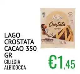 Sugros Lago crostata cacao offerta