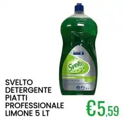 Sugros Svelto detergente piatti professionale limone offerta