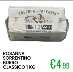 Sugros Rosanna Sorrentino burro classico offerta