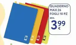 Le Mille Quaderno Max 26 offerta