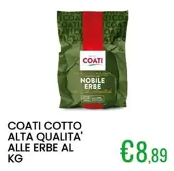 Sugros Coati cotto alta qualità alle erbe offerta