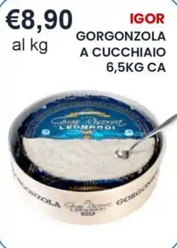 Caramico Gorgonzola a cucchiaino Igor offerta
