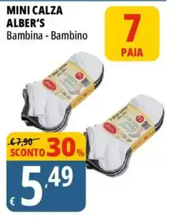 Tigros Mini calza Alber's offerta