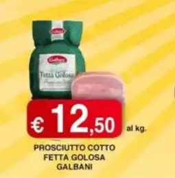 Orsini Market Prosciutto cotto fetta golosa galbani offerta