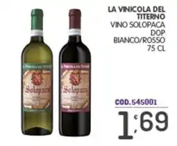 Eurocash La vinicola del titerno vino solopaca offerta