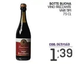 Eurocash Vino frizzante Botte Buona offerta