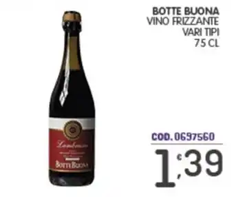 Eurocash Vino frizzante Botte Buona offerta