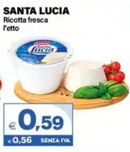 Boningros Cash and Carry Santa Lucia Ricotta Fresca offerta