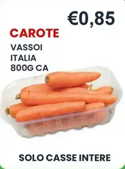 Caramico Carote Vassoi offerta