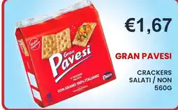 Caramico Gran Pavesi crackers salati offerta