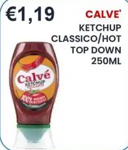 Caramico Calvé ketchup classico offerta